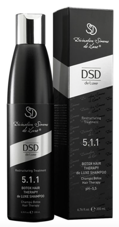 Восстанавливающий шампунь Ботокс для волос Де Люкс № 5.1.1 Botox Hair Therapy de Luxe Shampoo 5.1.1, 200 мл